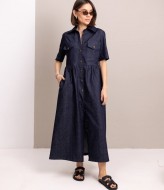 Джинсовое платье длинное  LID-897A1100