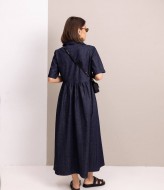 Джинсовое платье длинное  LID-897A1100