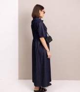 Джинсовое платье длинное  LID-897A1100