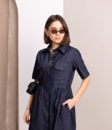 Джинсовое платье длинное  LID-897A1100