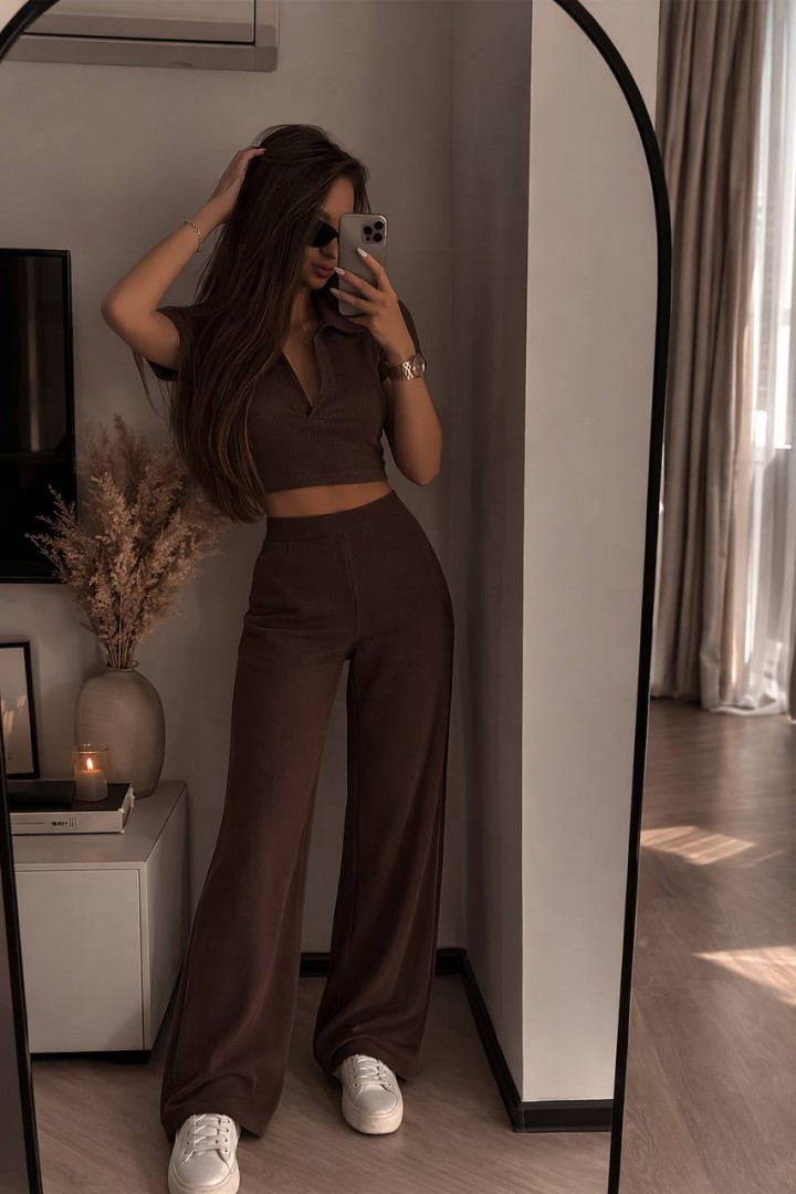 Костюм топ и брюки VIVI-658A500