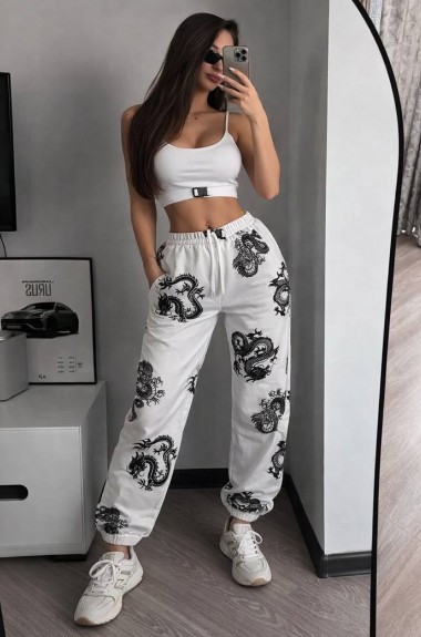 Костюм топ и джоггеры VIVI-308A650