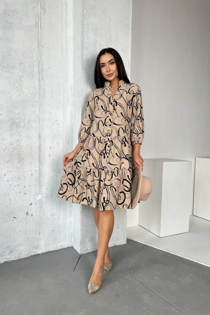 Платье с принтом NOB-26022A450