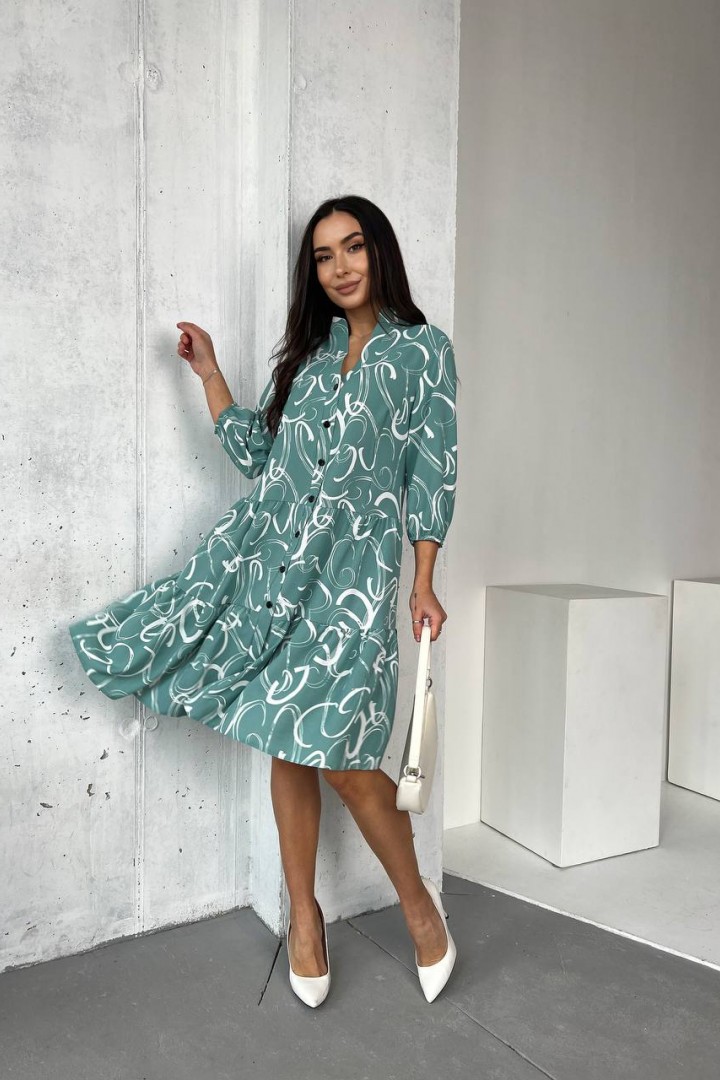 Платье с принтом NOB-26022A450