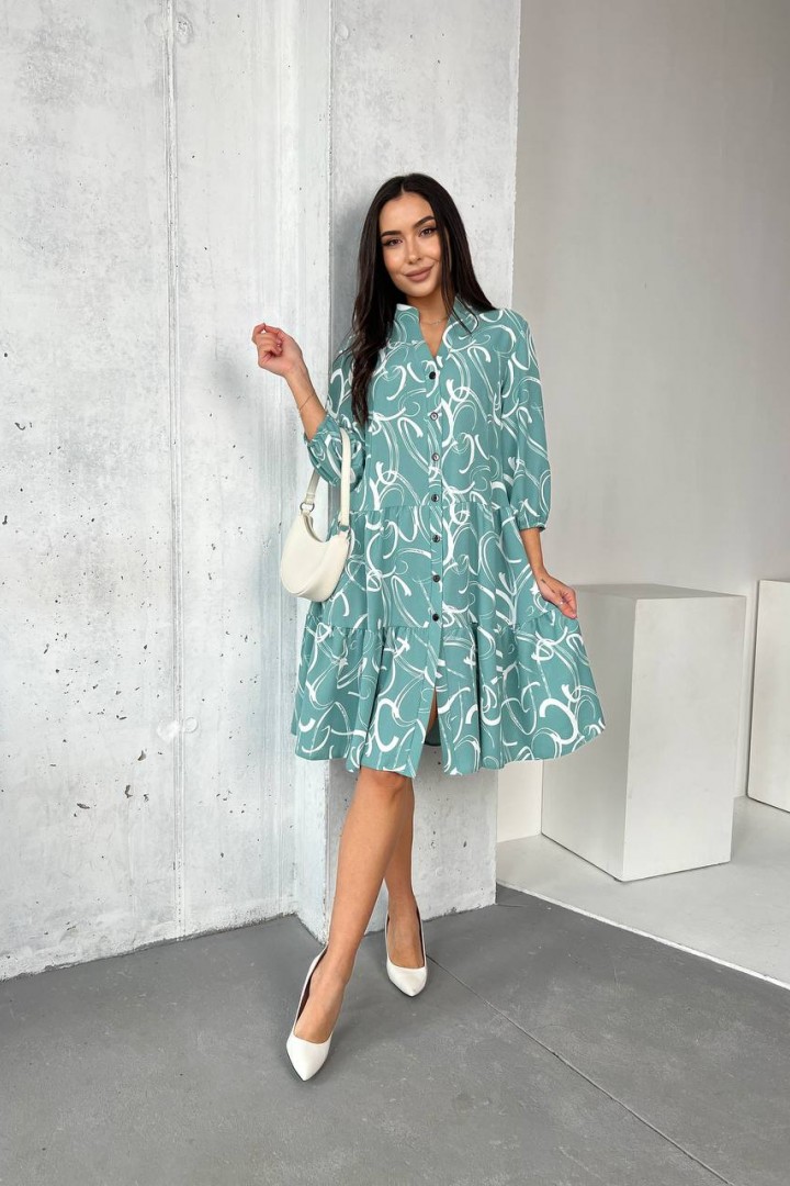 Платье с принтом NOB-26022A450