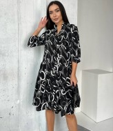 Платье с принтом NOB-26022A450