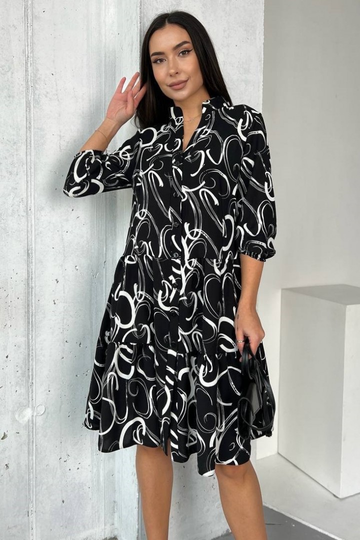 Платье с принтом NOB-26022A450