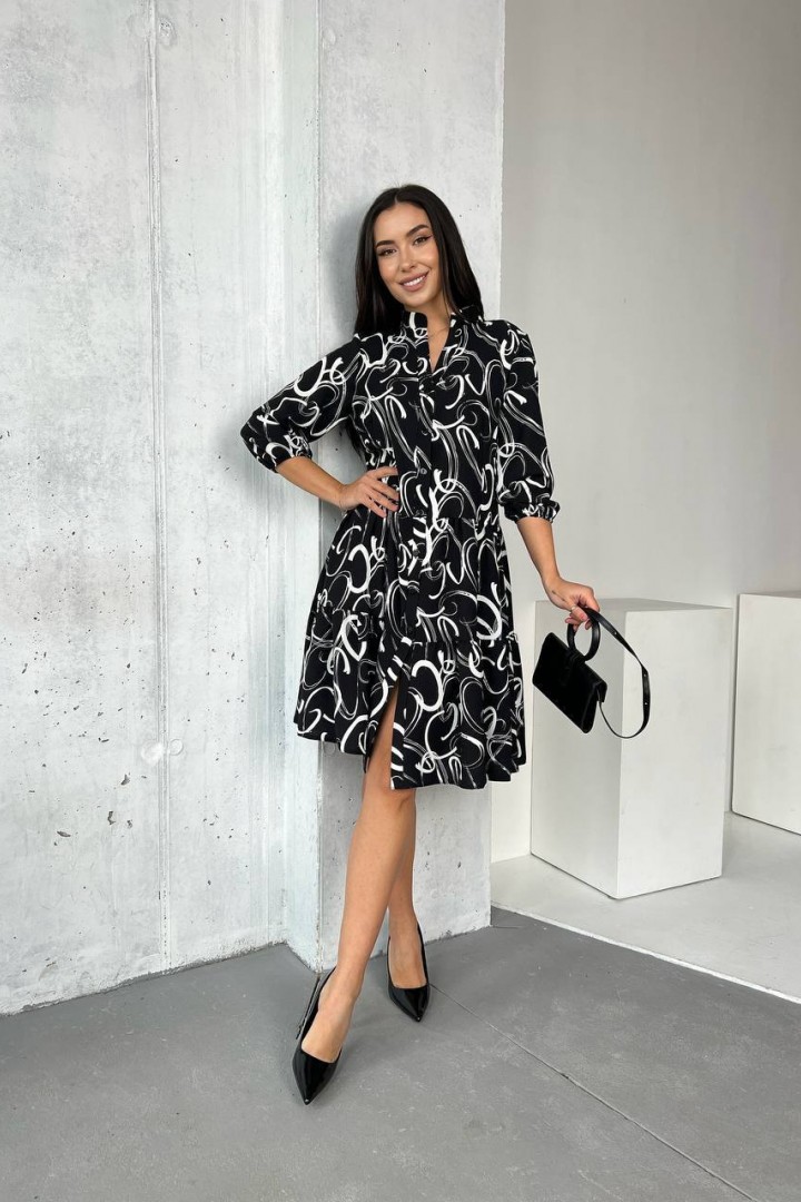 Платье с принтом NOB-26022A450