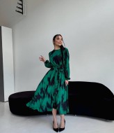 Повседневное платье с поясом TS-436.4A450