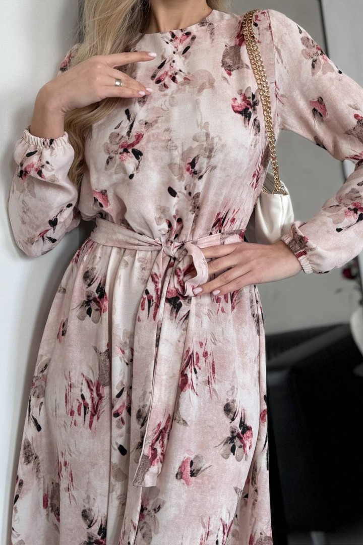 Платье с цветочным принтом TS-438.2A430