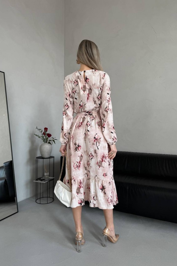 Платье с цветочным принтом TS-438.2A430