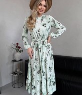 Платье с цветочным принтом TS-438.2A430