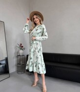 Платье с цветочным принтом TS-438.2A430