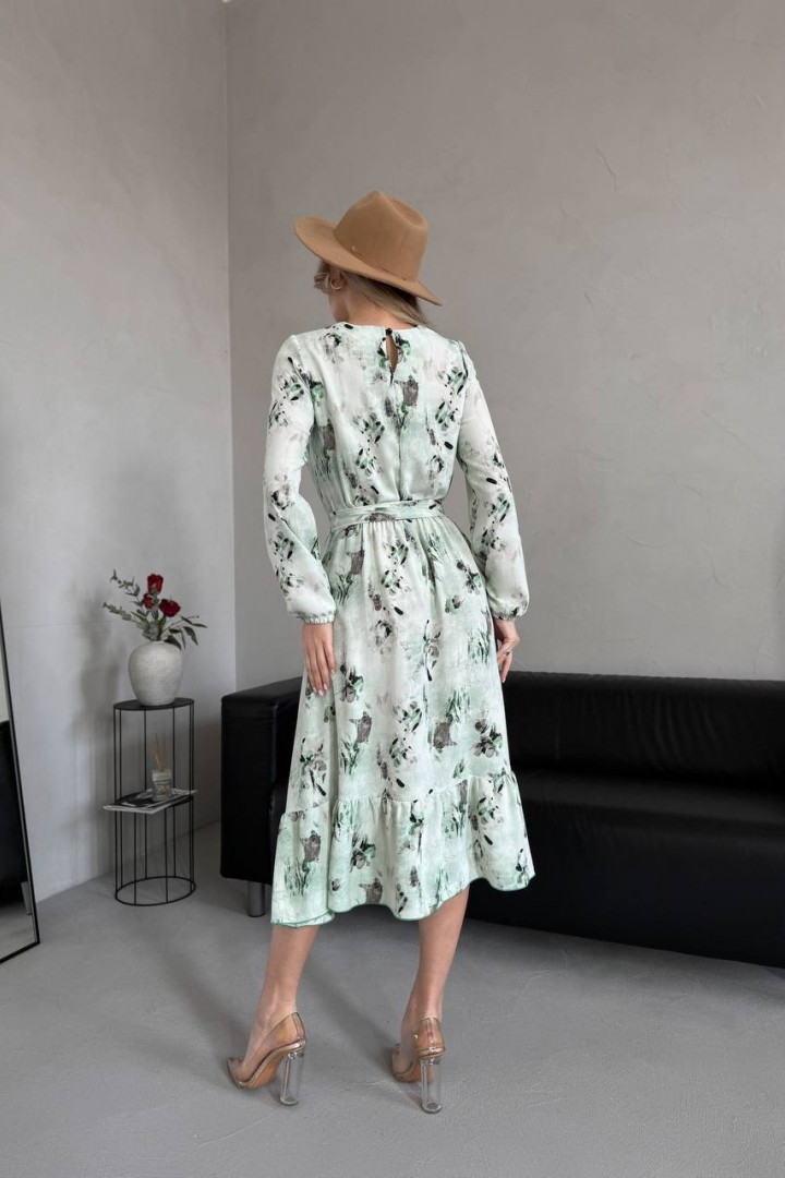 Платье с цветочным принтом TS-438.2A430