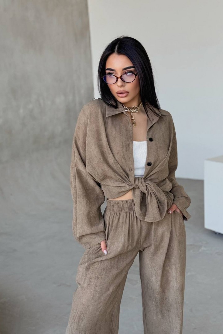 Костюм двойка рубашка и брюки TS-444.3A550