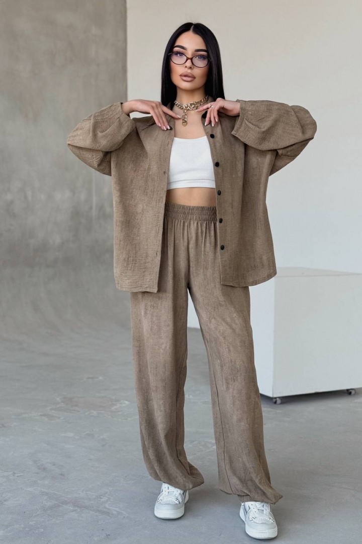 Костюм двойка рубашка и брюки TS-444.3A550