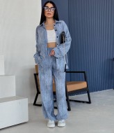 Костюм двойка рубашка и брюки TS-444.3A550