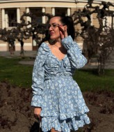 Жіноча сукня з воланами YS-2222A760B820