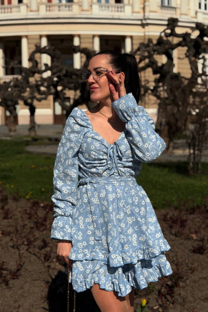 Жіноча сукня з воланами YS-2222A760B820