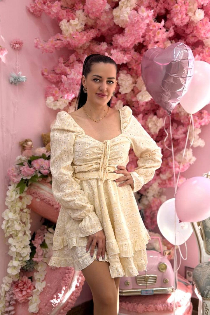 Жіноча сукня з воланами YS-2222A760B820