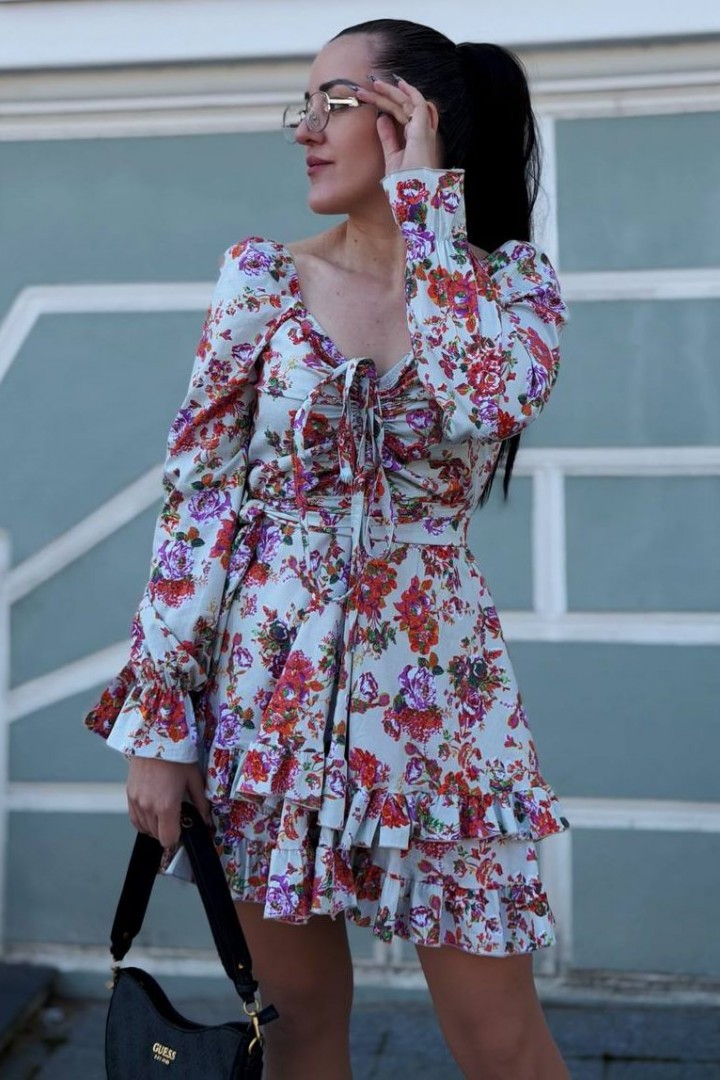 Жіноча сукня з воланами YS-2222A760B820