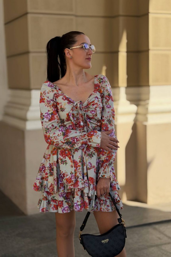 Жіноча сукня з воланами YS-2222A760B820