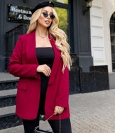 Жіночий піджак з кишенями клапан INS-463A690