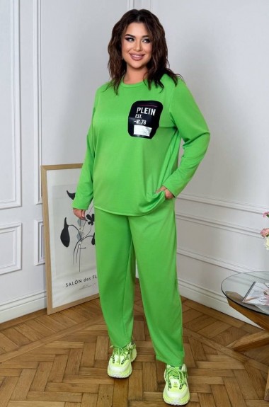 Спортивный костюм с нашивкой AD-7936.1A360