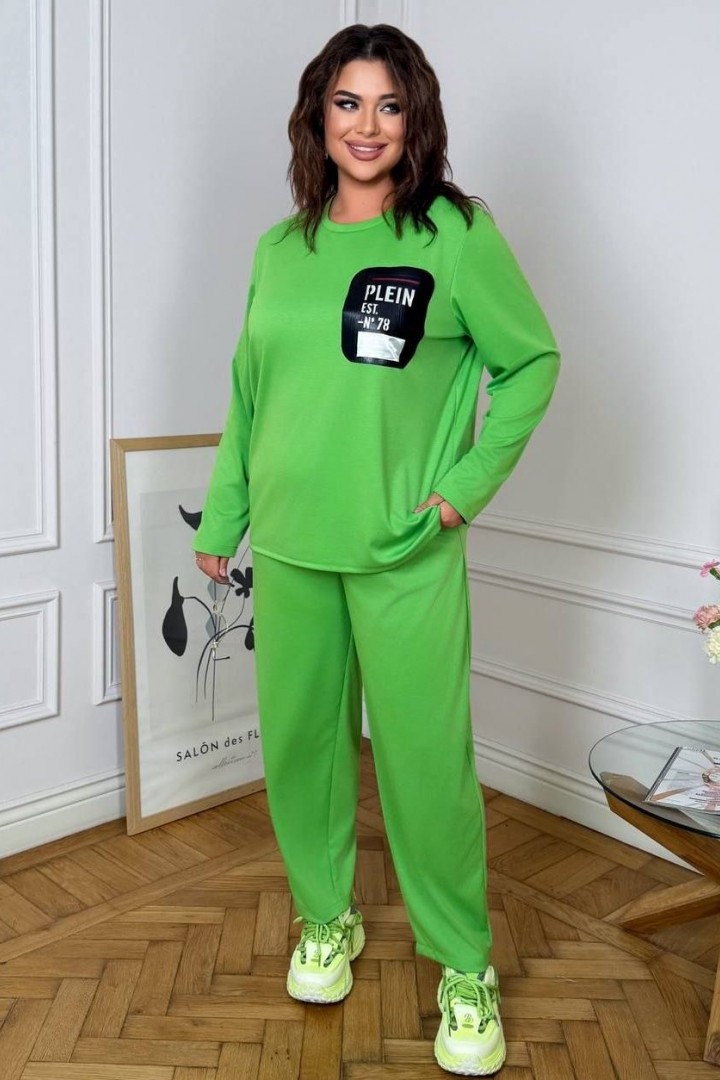 Спортивный костюм с нашивкой AD-7936.1A360