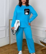 Спортивный костюм с нашивкой AD-7936.1A360