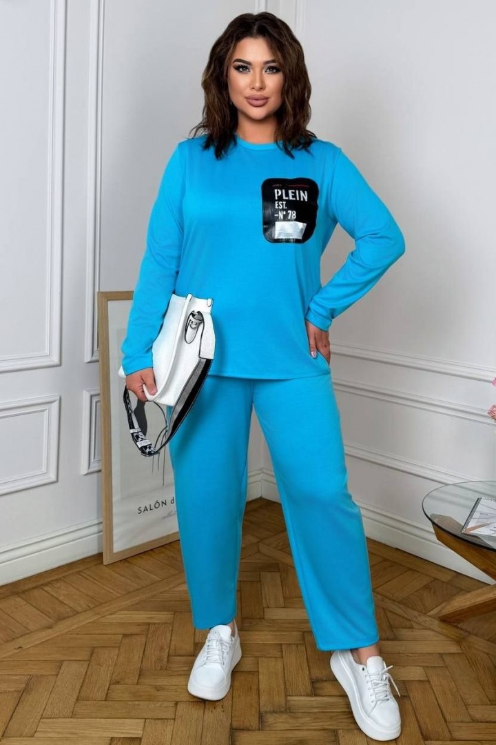 Спортивный костюм с нашивкой AD-7936.1A360