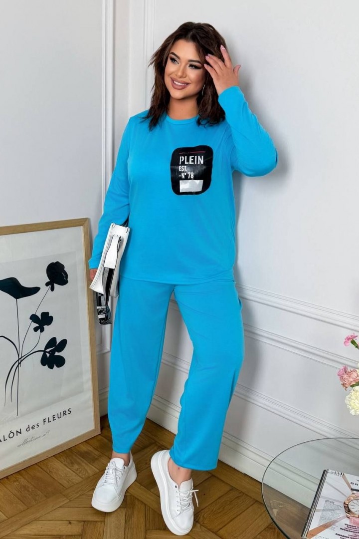 Спортивный костюм с нашивкой AD-7936.1A360