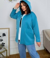 Куртка с капюшоном на молнии AD-7948.1A280