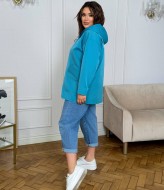 Куртка с капюшоном на молнии AD-7948.1A280