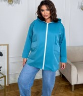 Куртка с капюшоном на молнии AD-7948.1A280