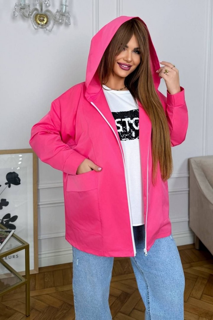 Куртка с капюшоном на молнии AD-7948.1A280