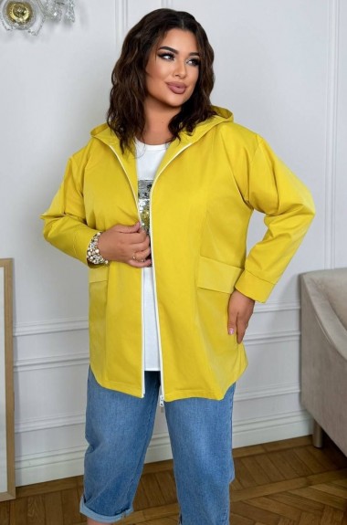 Куртка з капюшоном на блискавці AD-7948.1A280