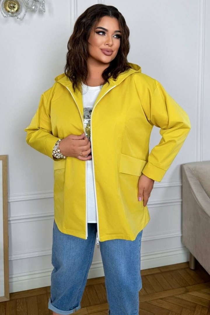 Куртка с капюшоном на молнии AD-7948.1A280