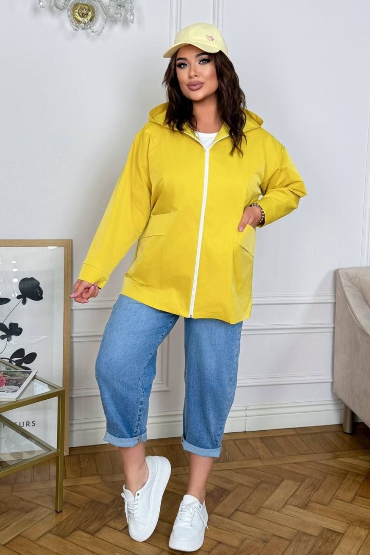 Куртка с капюшоном на молнии AD-7948.1A280