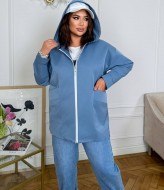 Куртка с капюшоном на молнии AD-7948.1A280