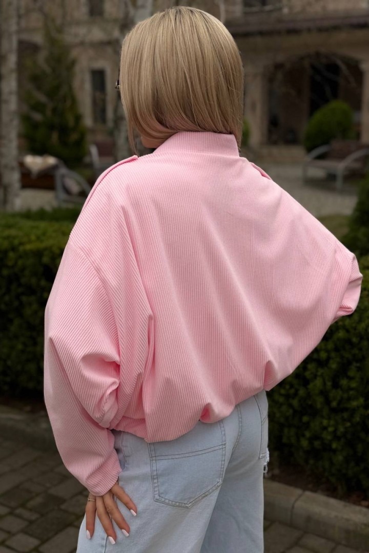 Велюровий бомбер RAB-725A809