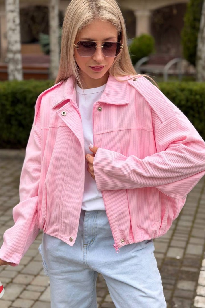 Велюровий бомбер RAB-725A809