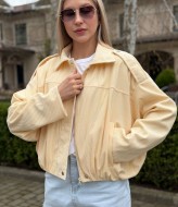 Велюровий бомбер RAB-725A809