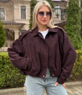 Велюровий бомбер RAB-725A809