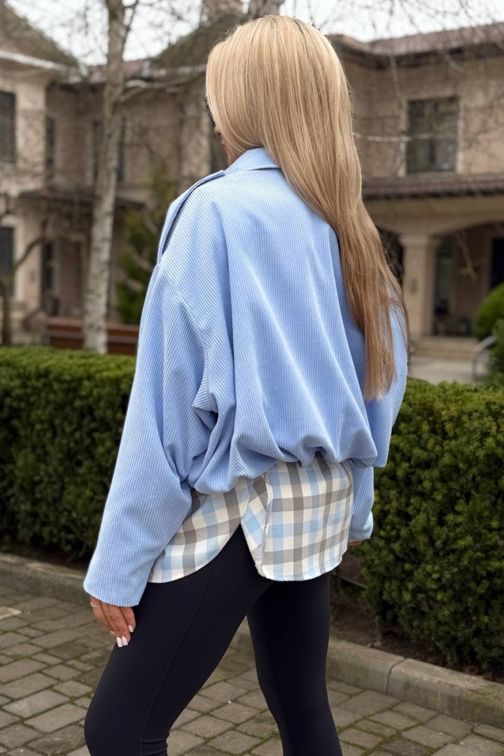 Велюровий бомбер RAB-725A809