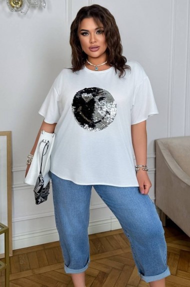 Футболка з якісною нашивкою AD-8014.1A220 Футболка з якісною нашивкою AD-8014.1A220