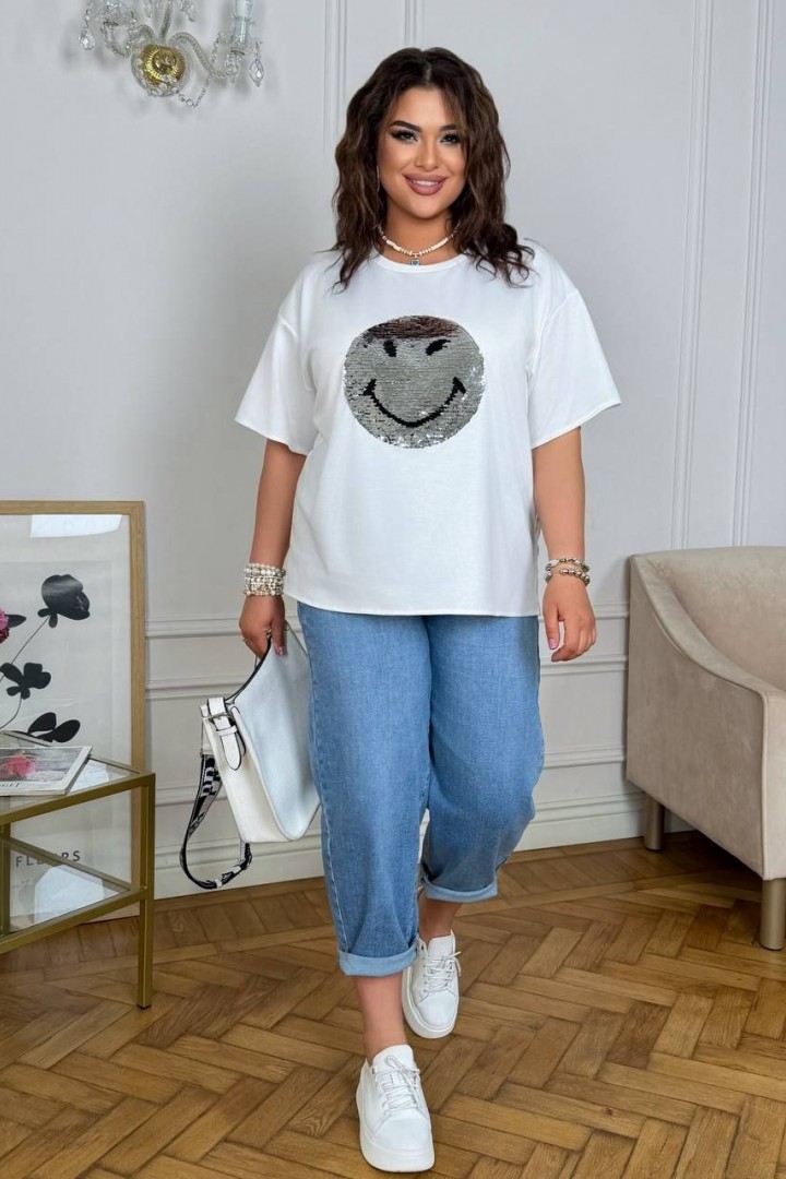 Футболка з якісною нашивкою AD-8014.1A220