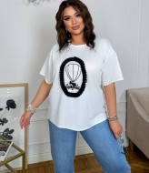 Футболка з якісною нашивкою AD-8014.1A220