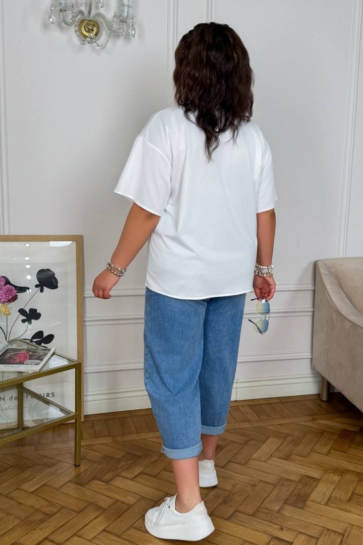 Футболка з якісною нашивкою AD-8014.1A220