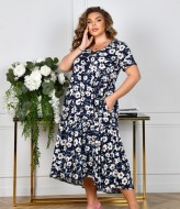 Платье свободного кроя миди  KYB-21187A15.5